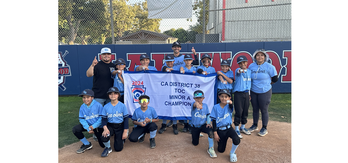 2024 MINOR A DISTRICT 38 CHAMPIONS
